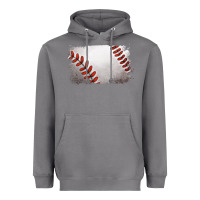 Storm baseball brushstroke Heavyweight Hoodie - RanaPortraitStore