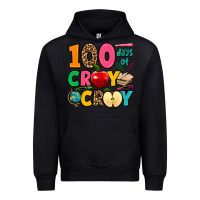 Black 100 days of cray cray Urban Hoodie - Jasminsmagicworld