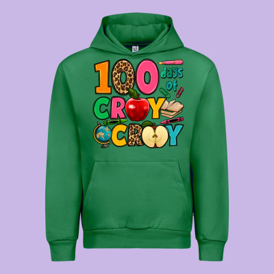 100 Days Of Cray Cray Urban Hoodie Designed By Jasminsmagicworld