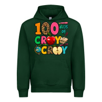 Forest Green 100 days of cray cray Urban Hoodie - Jasminsmagicworld
