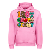 Fuchsia Pink 100 days of cray cray Urban Hoodie - Jasminsmagicworld