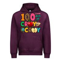 Mauve Wine 100 days of cray cray Urban Hoodie - Jasminsmagicworld