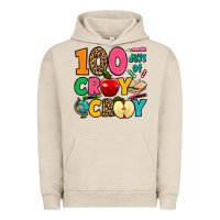 Pigment French Oak 100 days of cray cray Urban Hoodie - Jasminsmagicworld
