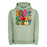 Pigment Oil Green 100 days of cray cray Urban Hoodie - Jasminsmagicworld