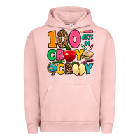 Pigment Salmon 100 days of cray cray Urban Hoodie - Jasminsmagicworld