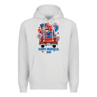 Dove Grey happy memorial day farm truck Premium Hoodie - JahusDesignShop