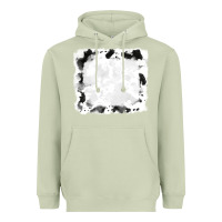 Matcha black and white cowhide frames Heavyweight Hoodie - RanaPortraitStore