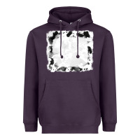 Plum black and white cowhide frames Heavyweight Hoodie - RanaPortraitStore