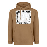 Toasted Coconut black and white cowhide frames Heavyweight Hoodie - RanaPortraitStore