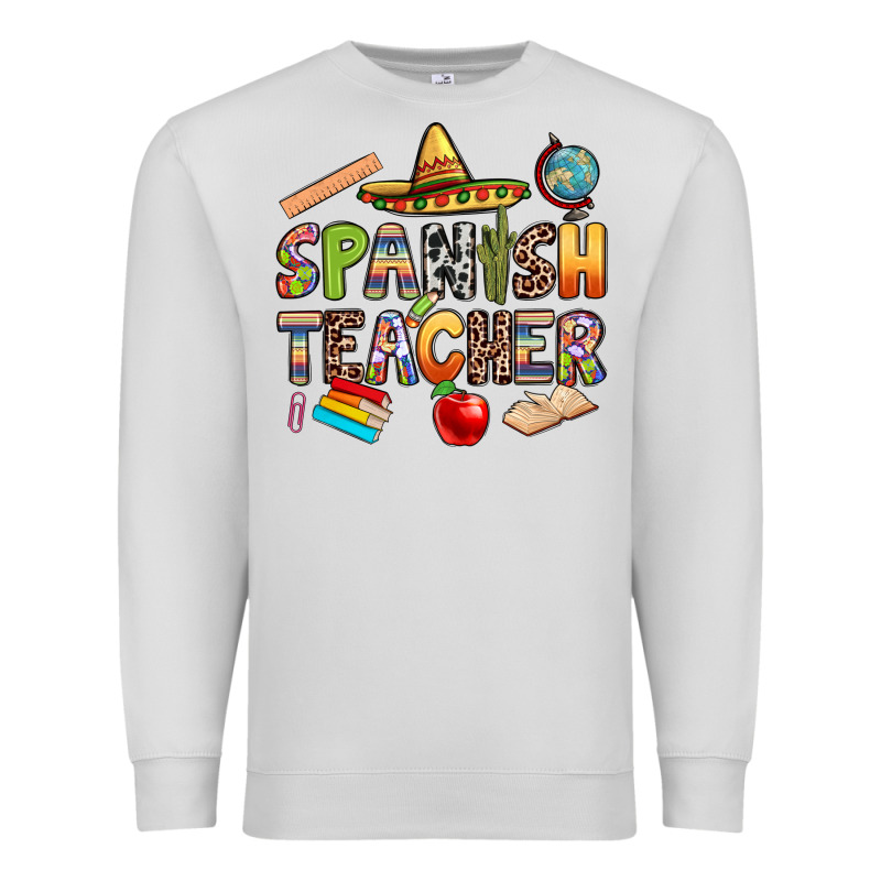 Spanish Teacher Premium Sweatshirt by texasbilliewilder | Teevron