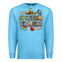 Ocean Blue spanish teacher Premium Sweatshirt - texasbilliewilder