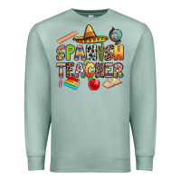 Seafoam spanish teacher Premium Sweatshirt - texasbilliewilder