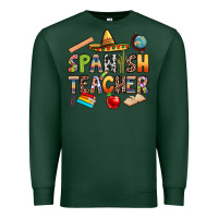 Sports Green spanish teacher Premium Sweatshirt - texasbilliewilder