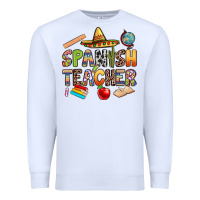 White spanish teacher Premium Sweatshirt - texasbilliewilder