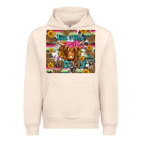 Sandshell just a little moody long haired cow Urban Hoodie - Jasminsmagicworld