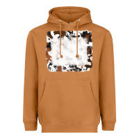 Meerkat black and brown cowhide Heavyweight Hoodie - RanaPortraitStore