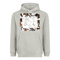 Moon Dust black and brown cowhide Heavyweight Hoodie - RanaPortraitStore