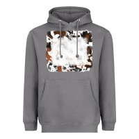 Storm black and brown cowhide Heavyweight Hoodie - RanaPortraitStore