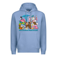 Colony Blue easter cna certified nursing assistant Premium Hoodie - AdoDesignShop