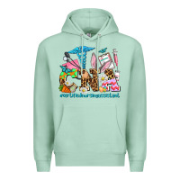 Seafoam easter cna certified nursing assistant Premium Hoodie - AdoDesignShop
