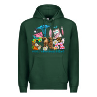Sports Green easter cna certified nursing assistant Premium Hoodie - AdoDesignShop