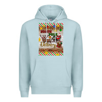 Blue Mist christmas north pole delivery Premium Hoodie - Artiststas