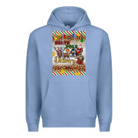 Colony Blue christmas north pole delivery Premium Hoodie - Artiststas