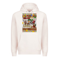 Pale Pink christmas north pole delivery Premium Hoodie - Artiststas