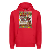 Red christmas north pole delivery Premium Hoodie - Artiststas