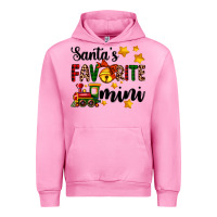 Fuchsia Pink santa's favorite mini Urban Hoodie - AdoDesignShop