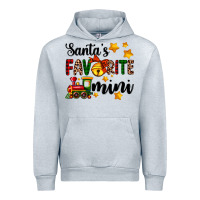 Heather Grey santa's favorite mini Urban Hoodie - AdoDesignShop