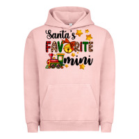 Pigment Salmon santa's favorite mini Urban Hoodie - AdoDesignShop