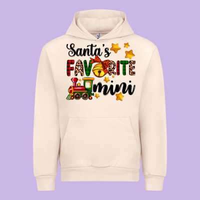 Santa's Favorite Mini Urban Hoodie Designed By Adodesignshop