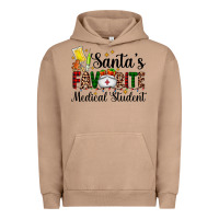 Pigment Burro santa's favorite medical student Urban Hoodie - AdoDesignShop