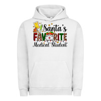 Pigment Lunar Rock santa's favorite medical student Urban Hoodie - AdoDesignShop