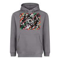 Storm cowhide and serape background Heavyweight Hoodie - RanaPortraitStore