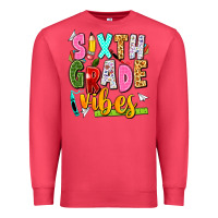 Cardinal sixth grade vibes Premium Sweatshirt - texasbilliewilder