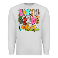 Dove Grey sixth grade vibes Premium Sweatshirt - texasbilliewilder