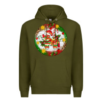 Army Green Christmas Pinata Ornament Premium Hoodie - Artiststas