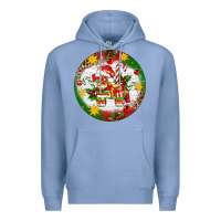 Colony Blue Christmas Pinata Ornament Premium Hoodie - Artiststas