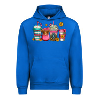 Cobalt longhaired cow coffee cups Urban Hoodie - Jasminsmagicworld