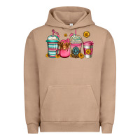 Pigment Burro longhaired cow coffee cups Urban Hoodie - Jasminsmagicworld