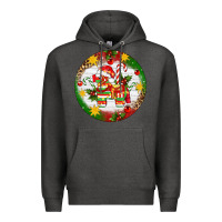 Charcoal Heather Christmas Pinata Ornament Premium Hoodie - Artiststas