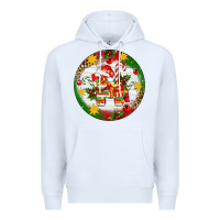 White Christmas Pinata Ornament Premium Hoodie - Artiststas