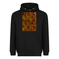 Black cactus background Heavyweight Hoodie - RanaPortraitStore