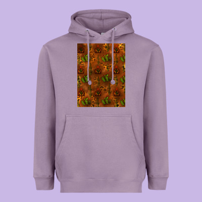 Heavyweight Hoodie cactus background