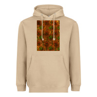 Mushroom cactus background Heavyweight Hoodie - RanaPortraitStore