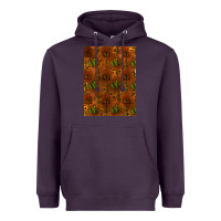 Plum cactus background Heavyweight Hoodie - RanaPortraitStore