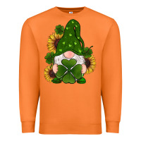 Carrot st patricks day shamrock gnomes  sunflowers Premium Sweatshirt - RanaPortraitStore
