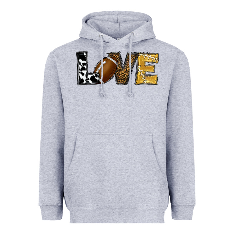 Football Love Heavyweight Hoodie by RanaPortraitStore | Teevron
